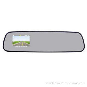 High Resolution 2.7 Inch LCD Rear View Mirror DVR 1080P Wit